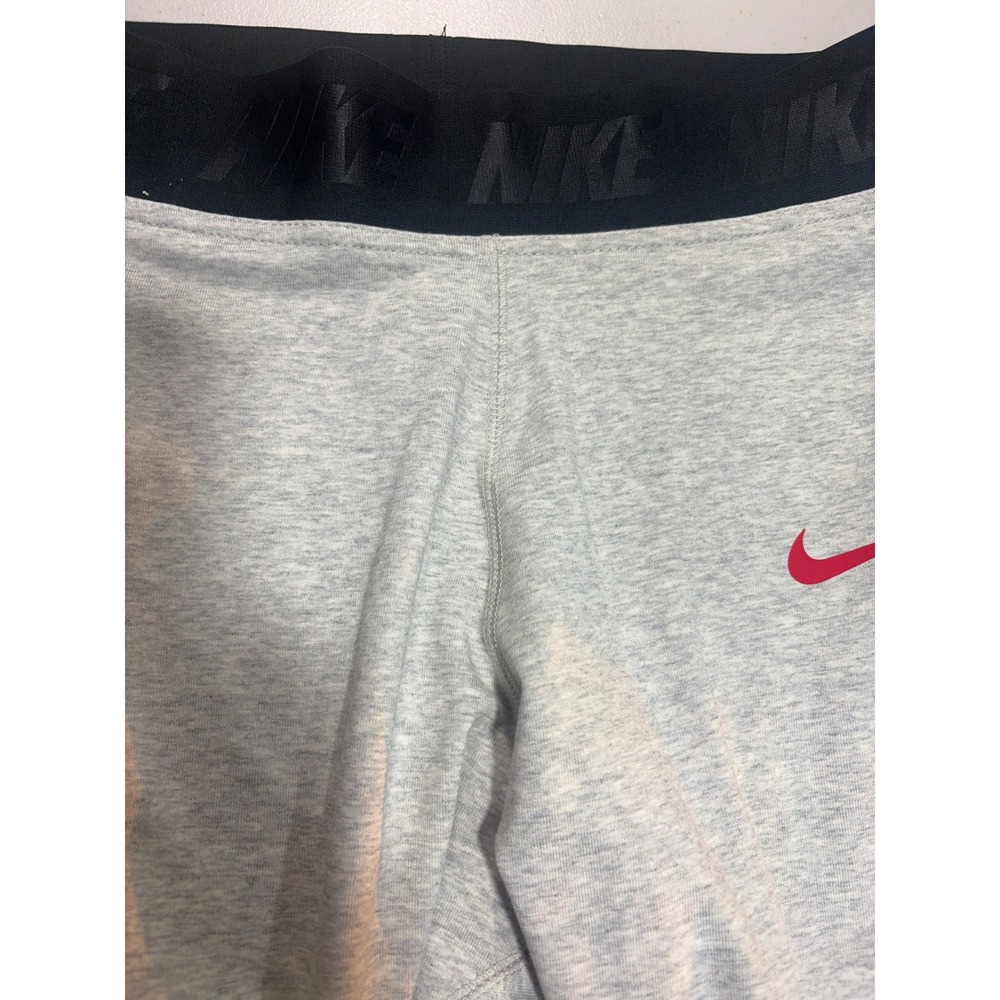 Nike Ohio State Buckeyes Leggings Gray Red Graphic Athletic DC8716-050 M - Picture 2 of 10